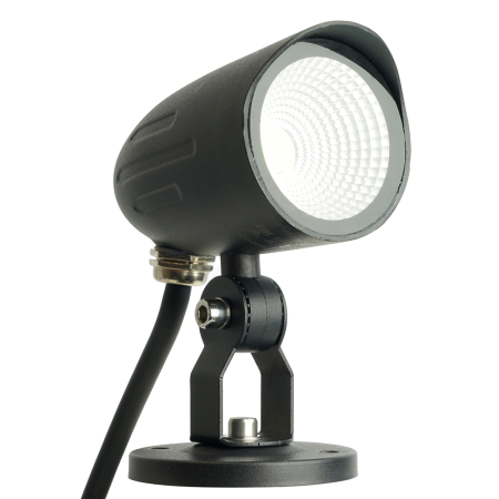 Светодиодный светильник тротуарный (грунтовый) Feron SP2713 7W зеленый 85-265V IP65 51765