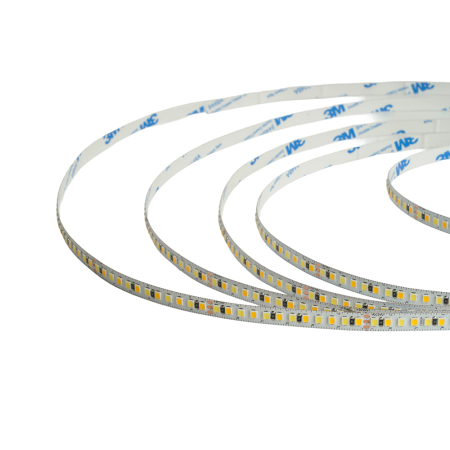 Лента светодиодная 192SMD(2835)/м 16Вт/м 24V 5000*8*1.44мм 3000К+6500K, IP20, LS504 51835