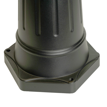 Светильник садово-парковый Feron PL788 столб 2*40W 220-240V E27, черный 51841