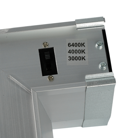 Светильник коннектор Feron AL4036T 5W 550Lm 3000К-4000К-6400K, T-образный, с ручным переключением режимов, серебро, 160*115*70мм возмож. соедин. в линию, серия RetailRay 51871