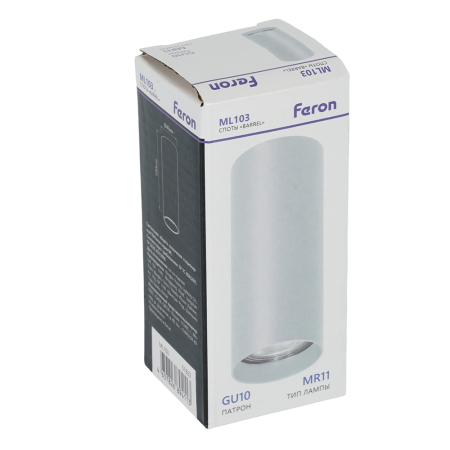Светильник потолочный Feron ML103 Barrel MR11 GU10 35W 230V,  ML103 51923