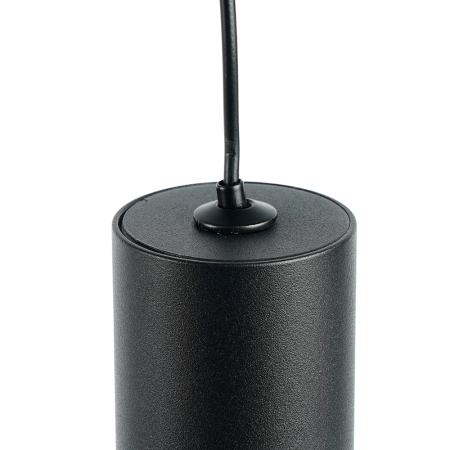 Светильник потолочный Feron ML1038 Barrel levitation на подвесе MR11 35W 230V, черный 40*250 51932