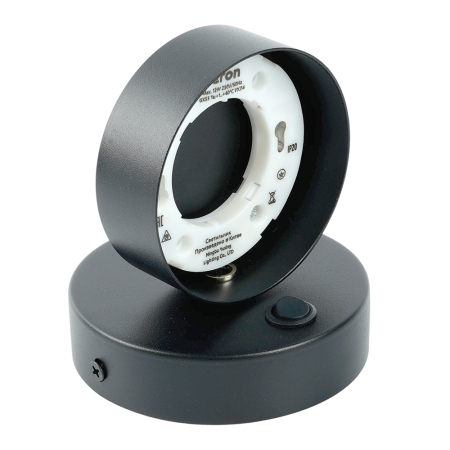 Светильник настенный Feron HL4601 12W, 230V, GX53, черный 51941