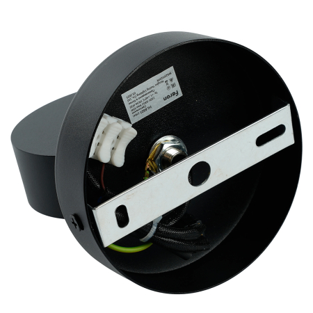 Светильник настенный Feron HL4601 12W, 230V, GX53, черный 51941
