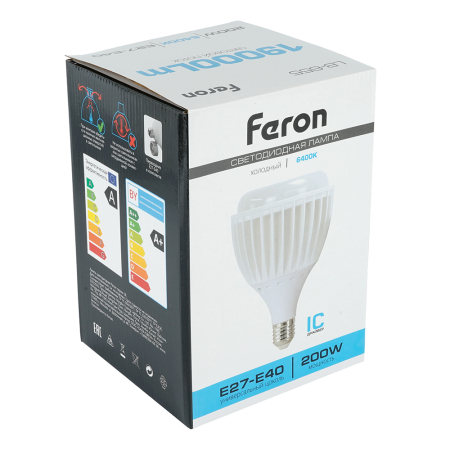 Лампа светодиодная Feron LB-655 E27-E40 200W 175-265V 6400K 51949