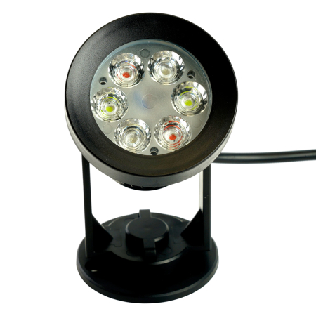 Светильник грунтовой на колышке (грунтовый) Feron.ONE SP2712 8W RGB 195-245V IP65 пластик 51749