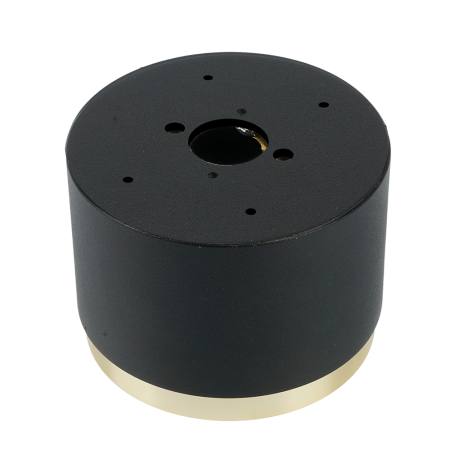 Светильник потолочный Feron Barrel DUET HL459 12W, 230V,GX53, черный + золото IP20 52021