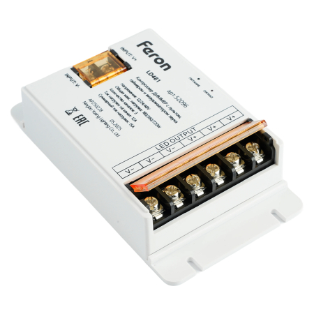 LD481 Контроллер ДИММЕР с пультом, таймером и визуализатором звука, 12-24-48V 52096
