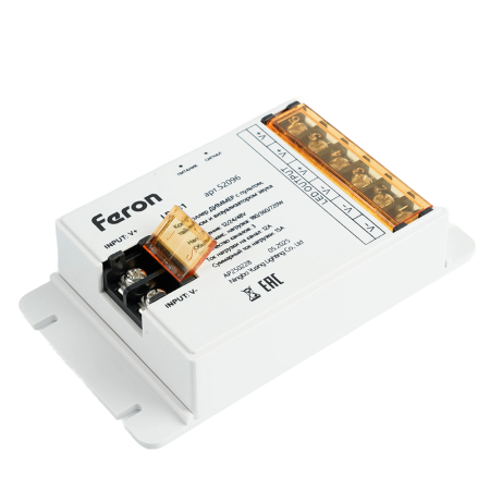 LD481 Контроллер ДИММЕР с пультом, таймером и визуализатором звука, 12-24-48V 52096