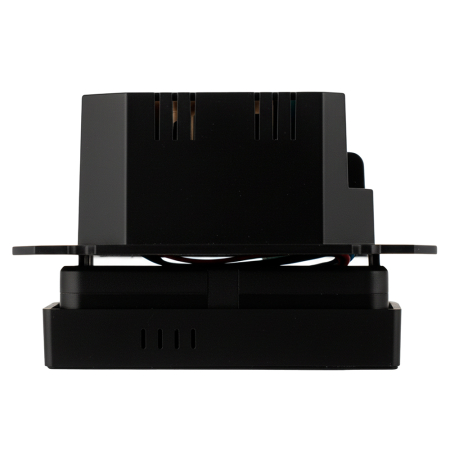 Терморегулятор Wi-Fi (механизм), STEKKER, 250В, 3500Вт, серия Катрин, GLS00-7119-05, черный 50375