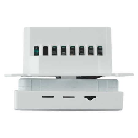 Терморегулятор Wi-Fi (механизм), STEKKER, 250В, 3500Вт, серия Катрин, GLS00-7119-01, белый 50374