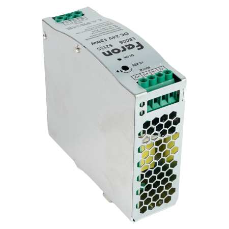 Трансформатор электронный на DIN-рейку 120W 24V 40*125.2*113.5мм IP20, LB008 52135