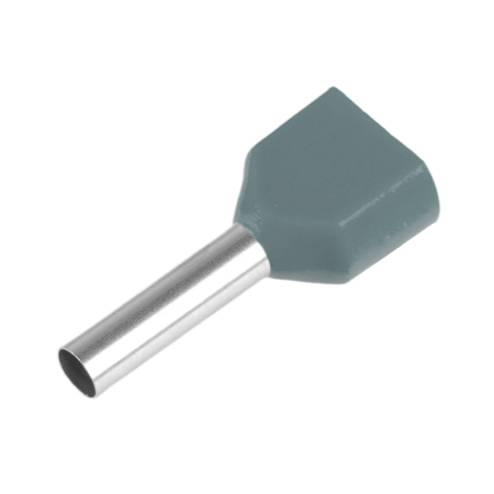 LD406-2510 Наконечник штыревой втулочный изолированный НШВИ(2) 2,5-10 (упаковка 100 шт) 50389