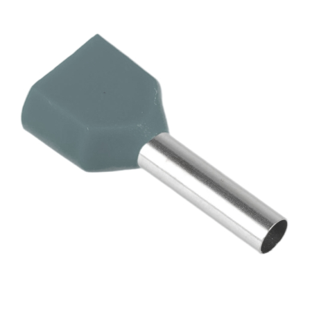 LD406-2510 Наконечник штыревой втулочный изолированный НШВИ(2) 2,5-10 (упаковка 100 шт) 50389