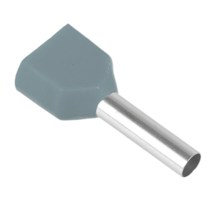LD406-7510 Наконечник штыревой втулочный изолированный НШВИ(2) 0,75-10 (упаковка 100 шт) 50384