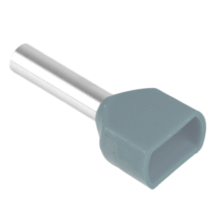 LD406-7510 Наконечник штыревой втулочный изолированный НШВИ(2) 0,75-10 (упаковка 100 шт) 50384