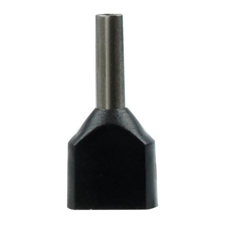 LD406-1508 Наконечник штыревой втулочный изолированный НШВИ(2) 1,5-8 (DIY упаковка 25 шт) 50403