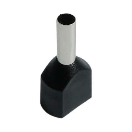 LD406-1508 Наконечник штыревой втулочный изолированный НШВИ(2) 1,5-8 (DIY упаковка 25 шт) 50403