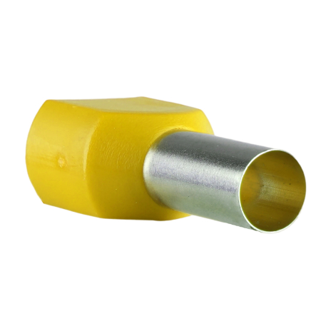 LD406-6014 Наконечник штыревой втулочный изолированный НШВИ(2) 6,0-14 (DIY упаковка 25 шт) 50405