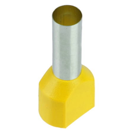 LD406-6014 Наконечник штыревой втулочный изолированный НШВИ(2) 6,0-14 (DIY упаковка 25 шт) 50405