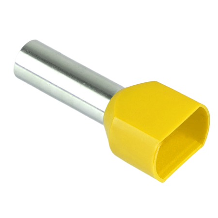 LD406-6014 Наконечник штыревой втулочный изолированный НШВИ(2) 6,0-14 (DIY упаковка 25 шт) 50405