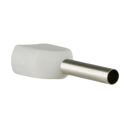 LD406-0508 Наконечник штыревой втулочный изолированный НШВИ(2) 0,5-8 (DIY упаковка 25 шт) 50401