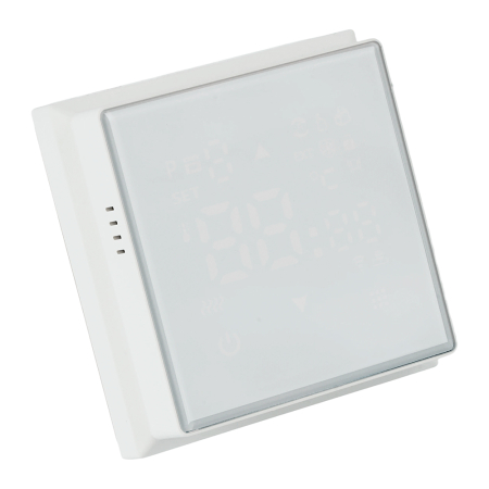 Терморегулятор Wi-Fi (механизм), STEKKER, 250В, 3500Вт, серия Эмили, RSW00-5119-01, белый фарфор, soft touch 50376