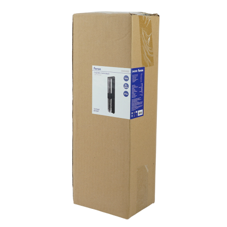 Светильник уличный светодиодный Feron DH2202 Катар 10W, 90*43*360мм, 3000К, черный (на стену вверх/вниз) 53094