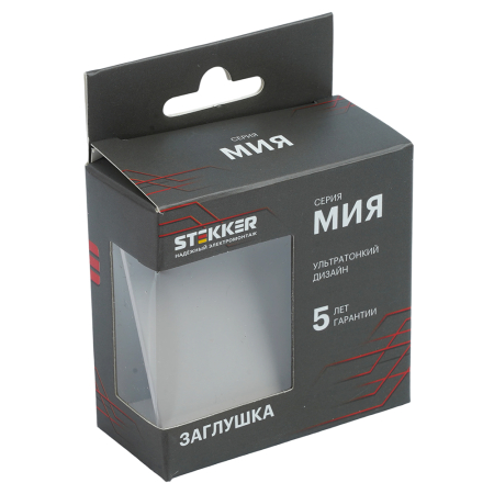 Заглушка (механизм), STEKKER, серия Мия, RST00-3116-08, пудровый жемчуг 50471