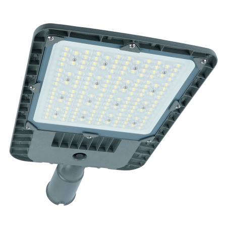 Светодиодный уличный консольный светильник Feron серии TR 150W 5000K AC90-300V, СЕРЫЙ 53026