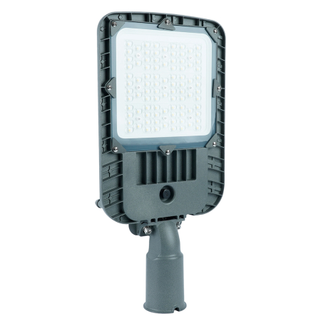 Светодиодный уличный консольный светильник Feron серии TR 100W 5000K AC90-300V, СЕРЫЙ 53025