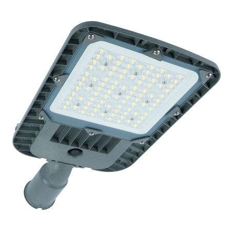 Светодиодный уличный консольный светильник Feron серии TR 100W 5000K AC90-300V, СЕРЫЙ 53025