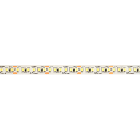 Светодиодная LED лента Feron LS502, 180SMD(2835)/м 16Вт/м 24V 30000*10*1.22мм 6000К 30м IP20 53091