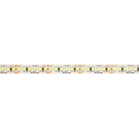 Светодиодная LED лента Feron LS502, 180SMD(2835)/м 16Вт/м 24V 30000*10*1.22мм 4000К 30м IP20 53090