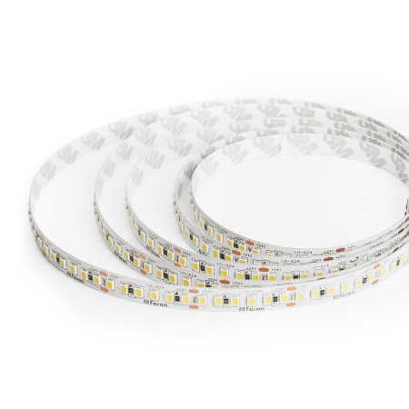 Светодиодная LED лента Feron LS502, 180SMD(2835)/м 16Вт/м 24V 30000*10*1.22мм 4000К 30м IP20 53090