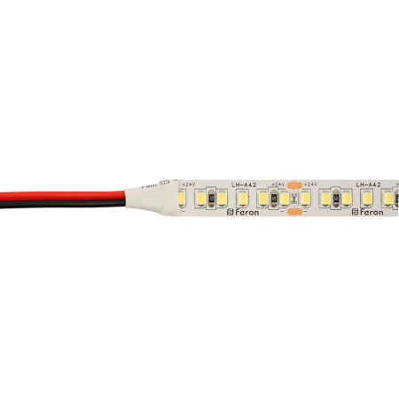 Светодиодная LED лента Feron LS502, 180SMD(2835)/м 16Вт/м 24V 30000*10*1.22мм 3000К 30м IP20 53089