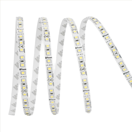 Светодиодная LED лента Feron LS501, 120SMD(2835)/м 11Вт/м 24V 30000*8*1.22мм 4000К 30м IP20 53087