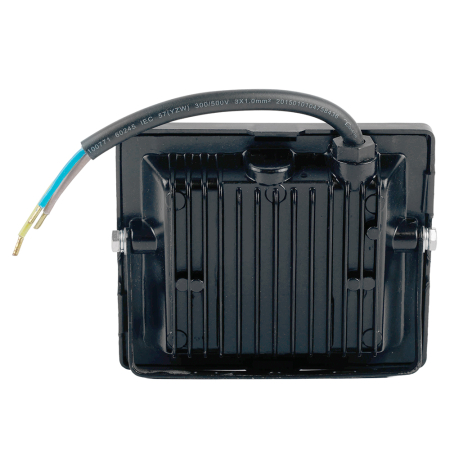 Светодиодный прожектор FERON с датчиком освещенности LL-981 IP65 30W 6400K черный 53141