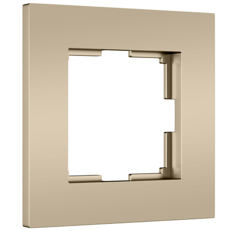 Рамка на 1 пост Werkel Slab (шампань софт) W0012911 4690389218385 a069624