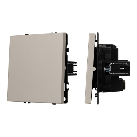 Механизм выключателя одноклавишный перекрёстный Arlight SWT-NOBE-MKX1-SFPL-CA (230V, 10A) 059428