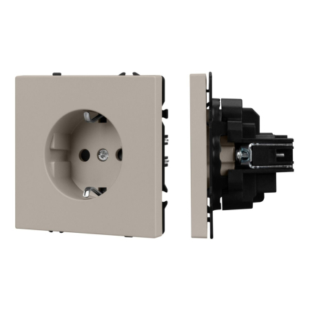 Механизм электрической розетки Arlight SCT-NOBE-MEU1-SFPL-CA (230V, 16A) 059452