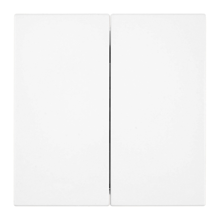 Переключатель 2-клавишный (механизм) Stekker Мия 250В 10А RSW10-3107-01 белая магнолия 50434