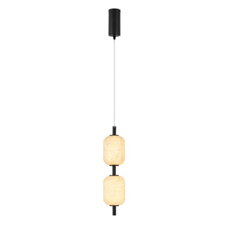 Подвесной светильник Arlight SP-CARAMELA-HANG-R120-7W Warm2700 (BK, 300 deg, 230V) (IP20, Натуральный шелк) 056886