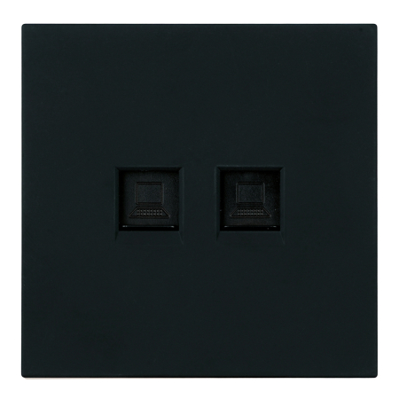 Розетка компьютерная 2-местная RJ-45 (механизм) Stekker Мия RST00-3111-05 50451