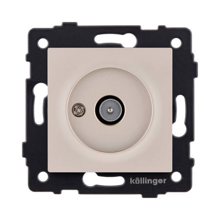 Розетка TV (папа), золотой Kollinger REA-007GD для Aspekt, Eleganz, Reflex