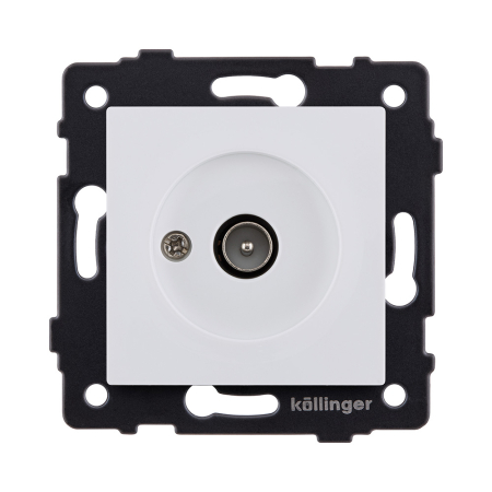 Розетка TV (папа), белый матовый Kollinger REA-007WM для Aspekt, Eleganz, Reflex