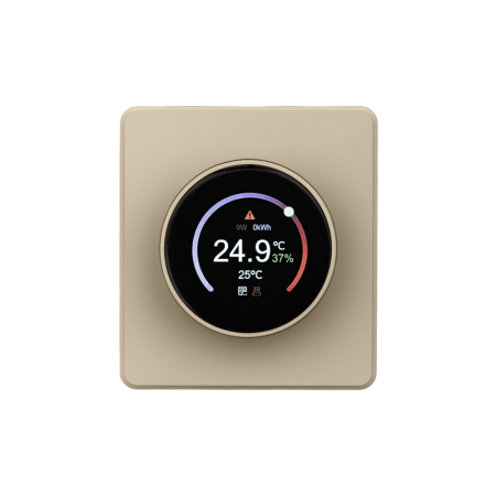 Терморегулятор ROUND Wi-Fi с/у шелк KRANZ KR-78-0728-7