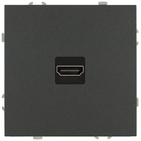 Розетка Эра Galaxy 15-3114-06 HDMI IP20 графит Б0070799