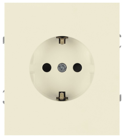 Розетка Эра Arktik 16-2101-02 с заземлением 2P+E Schuko 16А-250В слоновая кость Б0070415