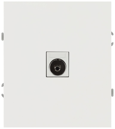 Розетка Эра Arktik 16-3101-08 TV одиночная белый матовый Б0070471